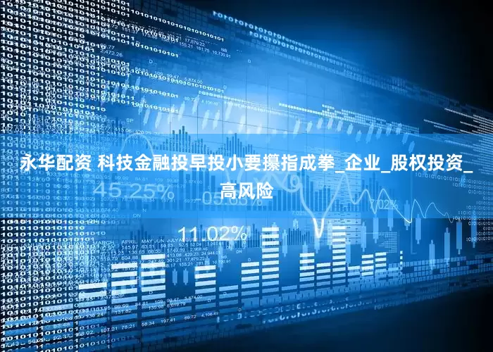 永华配资 科技金融投早投小要攥指成拳_企业_股权投资_高风险